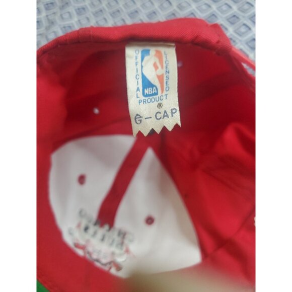 Chicago Bulls Snapback Hat YOUTH 3-8 Years Old 90s NBA The G Cap Red Hat - Picture 6 of 16
